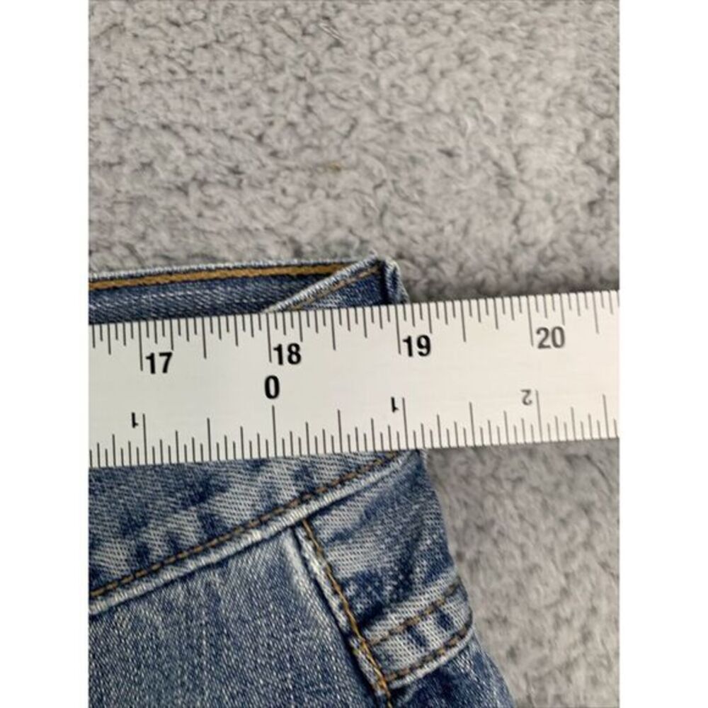 Lucky Brand Jeans Men's 38 Low Rise Short Raw Hem USA By Gene Montesano Vintage - Picture 6 of 16